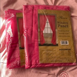 Kids bedroom curtain panels